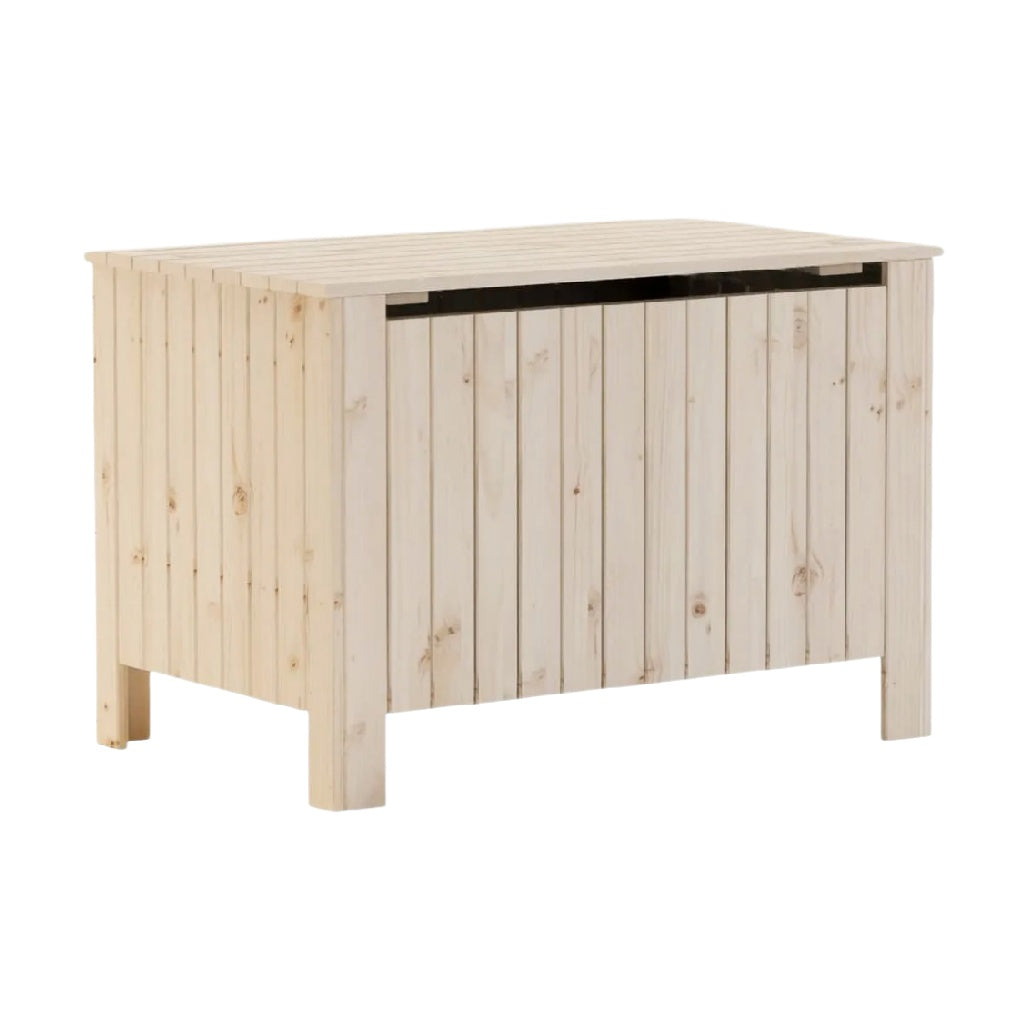 Wooden Outdoor Storage Box - Durable and Weather-Resistant Garden Organizer