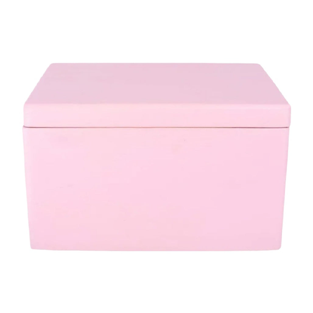 Pink Storage Box - Stylish Organizer for Home & Office